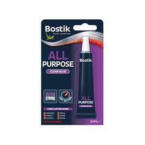 Bostik All Purpose Adhesive 20ml Clear (6 Pack) 30813296 Bostik All Purpose Adhesive 20ml Clear (6 Pack) 30813296