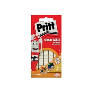 Pritt - Multi Tack Squares - White - 65/wallet - 1560 total - adhesive squares Pritt - Multi Tack Squares - White - 65/wallet - 1560 total - adhesive squares