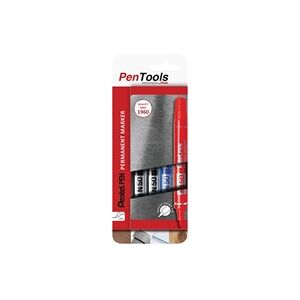 Pentel N50 Permanent Marker Bullet Assorted (Pack of 4) N50-PRO4ABCEU Pentel N50 Permanent Marker Bullet Assorted (Pack of 4) N50-PRO4ABCEU