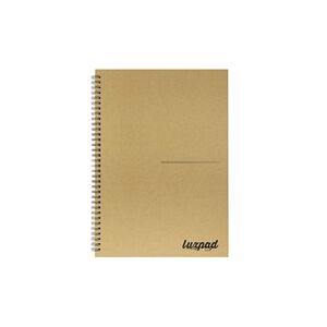 Silvine Luxpad Recycled Hardback Kraft Notebook 160pp A4 THBPINA4KR Silvine Luxpad Recycled Hardback Kraft Notebook 160pp A4 THBPINA4KR