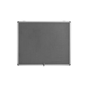 Bi-Office Enclore Fire Retardant Felt Display Case Bi-Office Enclore Fire Retardant Felt Display Case