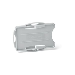 Durable Eco ID Holder For 2 Cards Grey (Pack of 10) 898910 Durable Eco ID Holder For 2 Cards Grey (Pack of 10) 898910