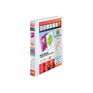 Elba Panorama 25mm 4 D-Ring Presentation Binder A4 White (10 Pack) Elba Panorama 25mm 4 D-Ring Presentation Binder A4 White (10 Pack)