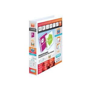 Elba Panorama 40mm 2 D-Ring Presentation Binder A4 White (6 Pack) Elba Panorama 40mm 2 D-Ring Presentation Binder A4 White (6 Pack)