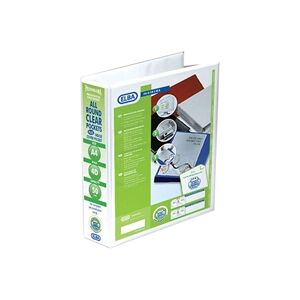 Elba Panorama 50mm 4 D-Ring Presentation Binder A4 White (Pack of 10) Elba Panorama 50mm 4 D-Ring Presentation Binder A4 White (Pack of 10)