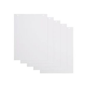 5 Star Plain Flipchart Pad 60gsm 20 Sheets A1 (Pack of 5) FS668897 5 Star Plain Flipchart Pad 60gsm 20 Sheets A1 (Pack of 5) FS668897