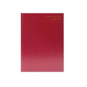 5 Star Academic Diary Day Per Page A4 Burgundy 2026-2027 KF1A4ABG26 5 Star Academic Diary Day Per Page A4 Burgundy 2026-2027 KF1A4ABG26