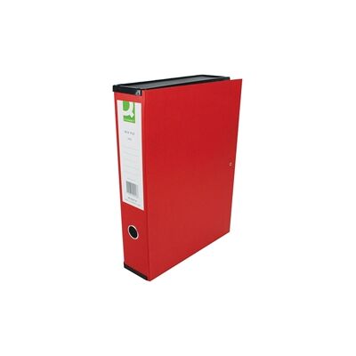 Q-Connect 75mm Box File Foolscap Red (5 Pack) 31818KIN0 Q-Connect 75mm Box File Foolscap Red (5 Pack) 31818KIN0