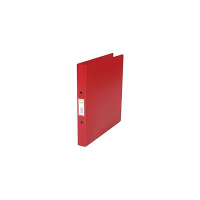 Q-Connect 2 Ring 25mm Binder Polypropylene A4 Red Pk 10 of - KF02008 Q-Connect 2 Ring 25mm Binder Polypropylene A4 Red Pk 10 of - KF02008