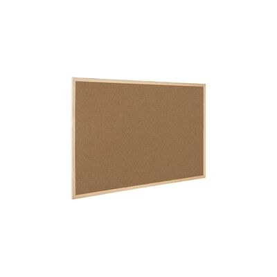 Q-Connect Lightweight Cork Noticeboard 600x900mm Ref KF03567 Q-Connect Lightweight Cork Noticeboard 600x900mm Ref KF03567