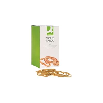 Q-Connect Rubber Bands No.38 152.4 x 3.2mm 500g Ref KF10544 Q-Connect Rubber Bands No.38 152.4 x 3.2mm 500g Ref KF10544