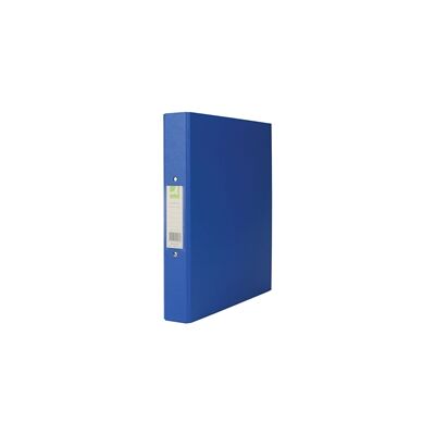 Q-Connect 2 Ring 25mm Binder Polypropylene A4 Blue Pk 10 of - KF02003 Q-Connect 2 Ring 25mm Binder Polypropylene A4 Blue Pk 10 of - KF02003