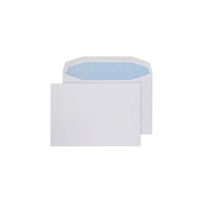 Q-Connect Machine Envelope 162x238mm Gummed 90gsm White Pk500- KF02897 Q-Connect Machine Envelope 162x238mm Gummed 90gsm White Pk500- KF02897