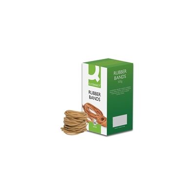 Q-Connect Rubber Bands No.33 88.9 x 3.2mm 500g Ref KF10538 Q-Connect Rubber Bands No.33 88.9 x 3.2mm 500g Ref KF10538