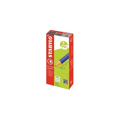 STABILO Pointball Blue Pen - Eco-Friendly, 0.5mm, Retractable - Ballpoint STABILO Pointball Blue Pen - Eco-Friendly, 0.5mm, Retractable - Ballpoint