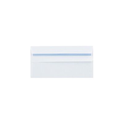 Q-Connect DL Envelopes Wallet Self Seal 100gsm White (Pack - KF3514 Q-Connect DL Envelopes Wallet Self Seal 100gsm White (Pack - KF3514