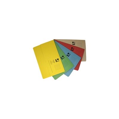 Q-Connect Document Wallets Foolscap Assorted (50 Pack) KF01490 Q-Connect Document Wallets Foolscap Assorted (50 Pack) KF01490