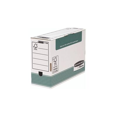 Fellowes Bankers Box Transfer File 120mm Foolscap Green (10 Pack) Fellowes Bankers Box Transfer File 120mm Foolscap Green (10 Pack)
