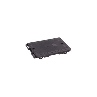 GPC Interconnecting Dollies; 485 x 380 x 85; Swivel Castors; Plastic Black GPC Interconnecting Dollies; 485 x 380 x 85; Swivel Castors; Plastic Black