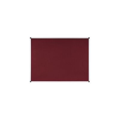 Bi-Office Maya Notice Board, Burgundy Fe Bi-Office Maya Notice Board, Burgundy Fe
