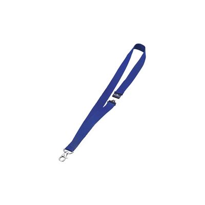 Durable Soft Neck Lanyards with Clip and Safety Release 10 Pack Blue Durable Soft Neck Lanyards with Clip and Safety Release 10 Pack Blue