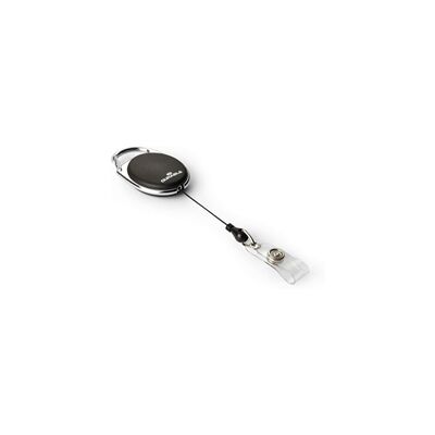 Durable STYLE Retractable Clip Badge Reel for ID & Keys 10 Pack Black Durable STYLE Retractable Clip Badge Reel for ID & Keys 10 Pack Black
