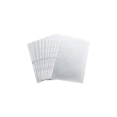 Durable Punched Pockets for Table Flipcharts - 10 Pack - A3 Landscape Durable Punched Pockets for Table Flipcharts - 10 Pack - A3 Landscape