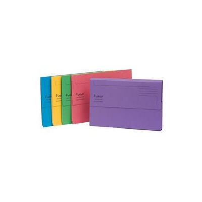 Exacompta Forever Document Wallet Manilla Foolscap Assorted (Pack 25) Exacompta Forever Document Wallet Manilla Foolscap Assorted (Pack 25)