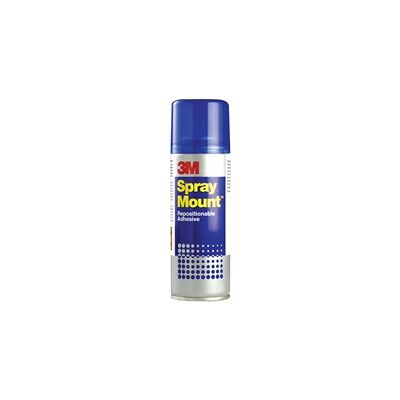 3M SprayMount Adhesive Spray Can CFC-Free Non-staining - GS200033016 3M SprayMount Adhesive Spray Can CFC-Free Non-staining - GS200033016
