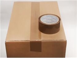 Unbranded Buff BOPP Tape 48mm 150m 35mu Box 36