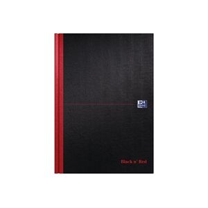 Black n Red Book Casebound 90gsm Ruled 384pp A4 - 100080473 Black n Red Book Casebound 90gsm Ruled 384pp A4 - 100080473