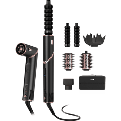 Shark FlexStyle 5-in-1 Air Styler & Hair Dryer with Storage Case in Black HD446UK by SharkNinja Shark FlexStyle 5-in-1 Air Styler & Hair Dryer with Storage Case in Black HD446UK by SharkNinja