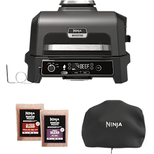Ninja Woodfire Pro XL Electric BBQ Grill & Smoker OG850QUK by SharkNinja Ninja Woodfire Pro XL Electric BBQ Grill & Smoker OG850QUK by SharkNinja