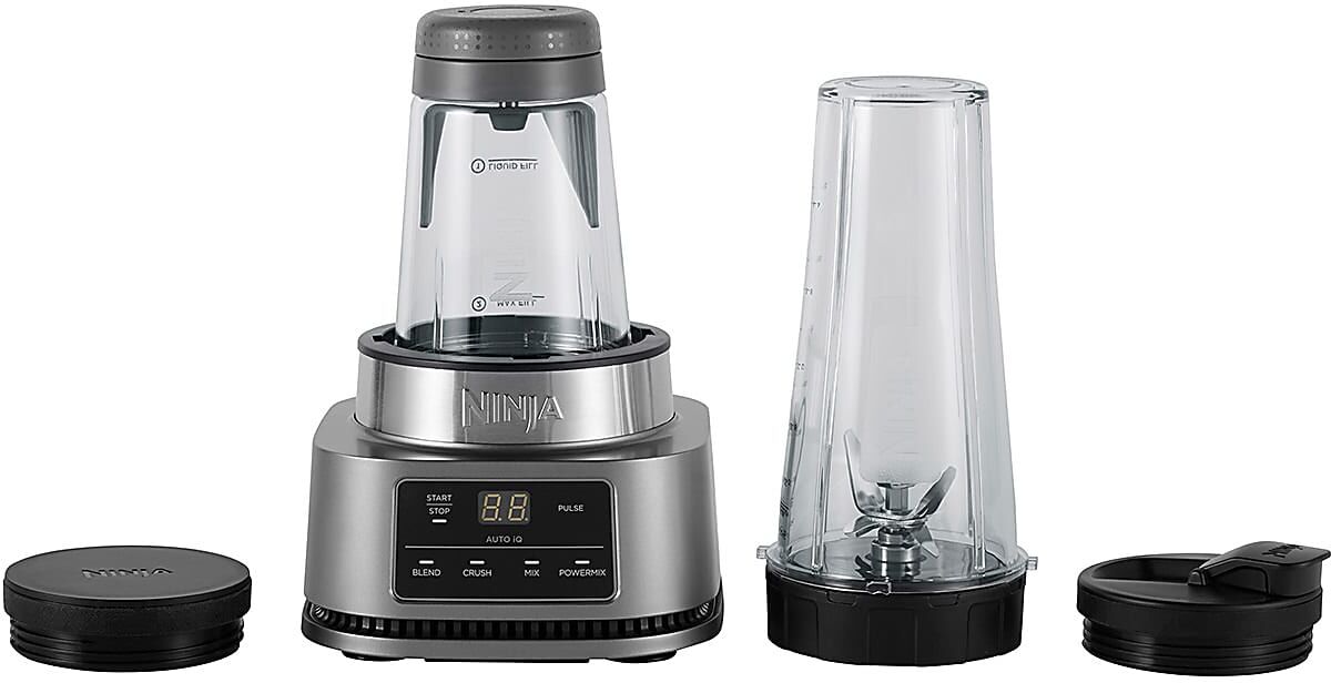 Ninja Foodi Power Nutri Blender 2-in-1 with Smart Torque & Auto-iQ 1100W - CB100UK