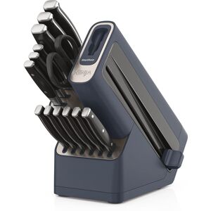 Ninja Foodi StaySharp Knife Block with Integrated Sharpener Deluxe 14-Piece Set - Cyber Space K32014UKCYD Ninja Foodi StaySharp Knife Block with Integrated Sharpener Deluxe 14-Piece Set - Cyber Space K32014UKCYD