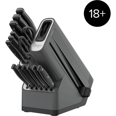 Ninja Foodi StaySharp Knife Set - 14 Piece, Black Ninja Foodi StaySharp Knife Set - 14 Piece, Black