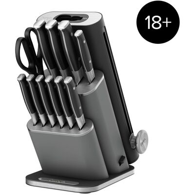 Ninja StaySharp 13-Piece Knife Block Set & Removable Sharpener in Black NK32013EUUKBK1 by SharkNinja Ninja StaySharp 13-Piece Knife Block Set & Removable Sharpener in Black NK32013EUUKBK1 by SharkNinja