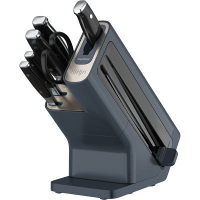 Ninja Foodi StaySharp Knife Block with Integrated Sharpener – 6-Piece Set in Cyber Space K32006UKCYD by SharkNinja Ninja Foodi StaySharp Knife Block with Integrated Sharpener – 6-Piece Set in Cyber Space K32006UKCYD by SharkNinja