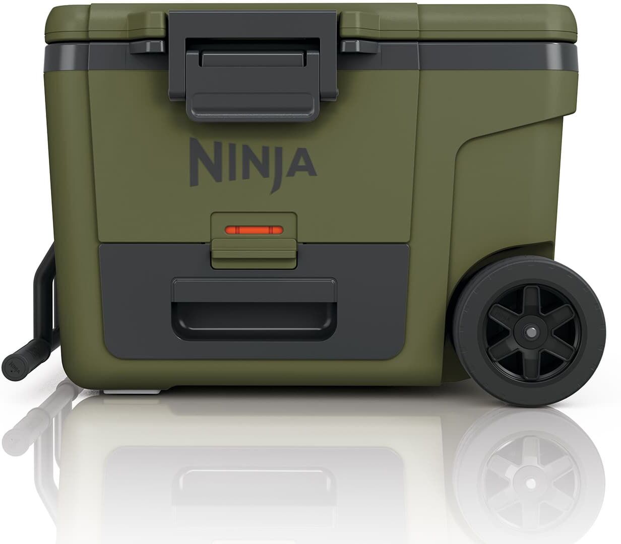 Ninja FrostVault 45QT/42L Wheeled Cooler with Dry Zone – Olive FB245EUUKDBGN
