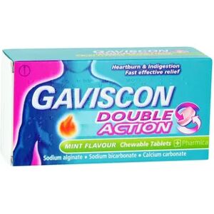 Gaviscon Double Action 12 Tablets Gaviscon Double Action 12 Tablets