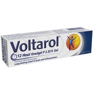 GlaxoSmithKline Voltarol 12 Hour Emulgel P 2.32% Gel - 100g GlaxoSmithKline Voltarol 12 Hour Emulgel P 2.32% Gel - 100g