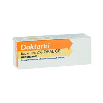 Daktarin Sugar Free 2% Oral Gel 15g Daktarin Sugar Free 2% Oral Gel 15g