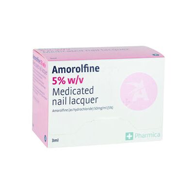 Galderma Amorolfine Nail Lacquer - 5% - 3ml/5ml Galderma Amorolfine Nail Lacquer - 5% - 3ml/5ml