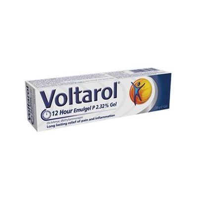 GlaxoSmithKline Voltarol 12 Hour Emulgel P 2.32% Gel - 100g GlaxoSmithKline Voltarol 12 Hour Emulgel P 2.32% Gel - 100g