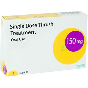 Teva Pharma 150mg Fluconazole Capsule - Fungal Infection Treatment Teva Pharma 150mg Fluconazole Capsule - Fungal Infection Treatment