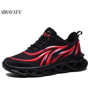 AIRAVATA Mens Sneakers Outdoor Fashion Comprehensive Training Shoes Lightweight Running Shoes 39 red/black AIRAVATA Mens Sneakers Outdoor Fashion Comprehensive Training Shoes Lightweight Running Shoes 39 red/black