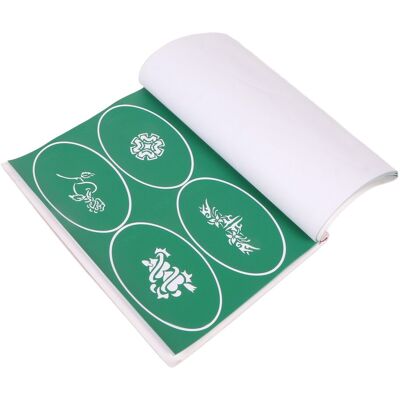 (Book 10)Template Book Temporary Tattoos Stencils Professional 100pcs Reusable (Book 10)Template Book Temporary Tattoos Stencils Professional 100pcs Reusable
