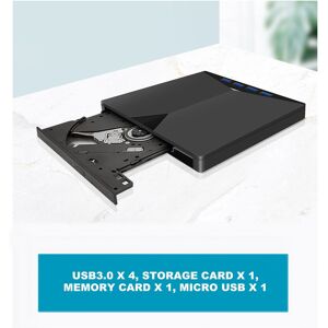 External Cd Dvd Drive Type C Usb3.0 7 In 1 Dvd Player Portable Cd Dvd Burner Ext External Cd Dvd Drive Type C Usb3.0 7 In 1 Dvd Player Portable Cd Dvd Burner Ext