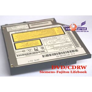 Fujitsu Siemens Cd-Rw Dvd-Rom Combo Drive Lw Fujitsu P2040 S6110 S6120 S6220 S6231 S6240 S7010 Fujitsu Siemens Cd-Rw Dvd-Rom Combo Drive Lw Fujitsu P2040 S6110 S6120 S6220 S6231 S6240 S7010