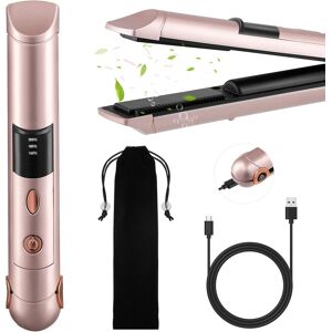 Vihbrai Cordless Hair Straighteners Curler 2 In 1,Travel Wireless Portable Usb Recharge Vihbrai Cordless Hair Straighteners Curler 2 In 1,Travel Wireless Portable Usb Recharge